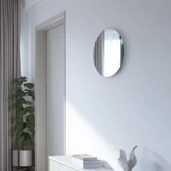 Nowodvorski Lighting LED-speil Ring L, Ø 39 cm, glass, varmhvit| Møbel Og Interiør