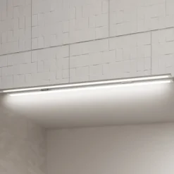 MCJ LED-speilbelysning Espelho 80 cm krom 4000 K| Vegglamper