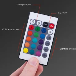 Briloner LED-Strip Bendo S RGB-fjernkontroll, lengde 500 cm| Lysstriper