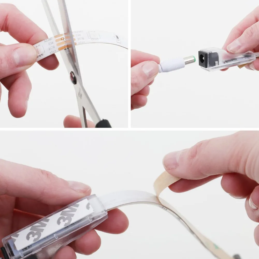 Briloner LED-Strip Flow, RGB, selvklebende| Lysstriper