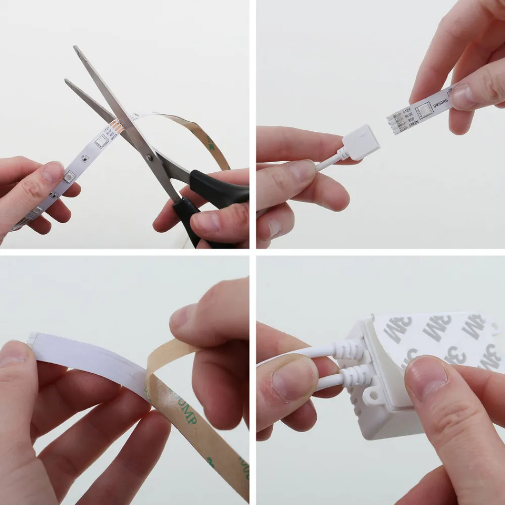 Briloner LED-stripe 2024-300 RGB fjernkontroll innen 10 m Online