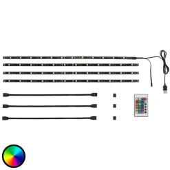 Briloner LED-stripe LED FOR TV, TV-bakgrunnsbelysning, USB Hot
