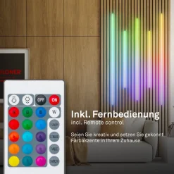 Briloner LED-stripe Pimp your panel, startsett, RGBW, lengde 2,6 m| Lysstriper