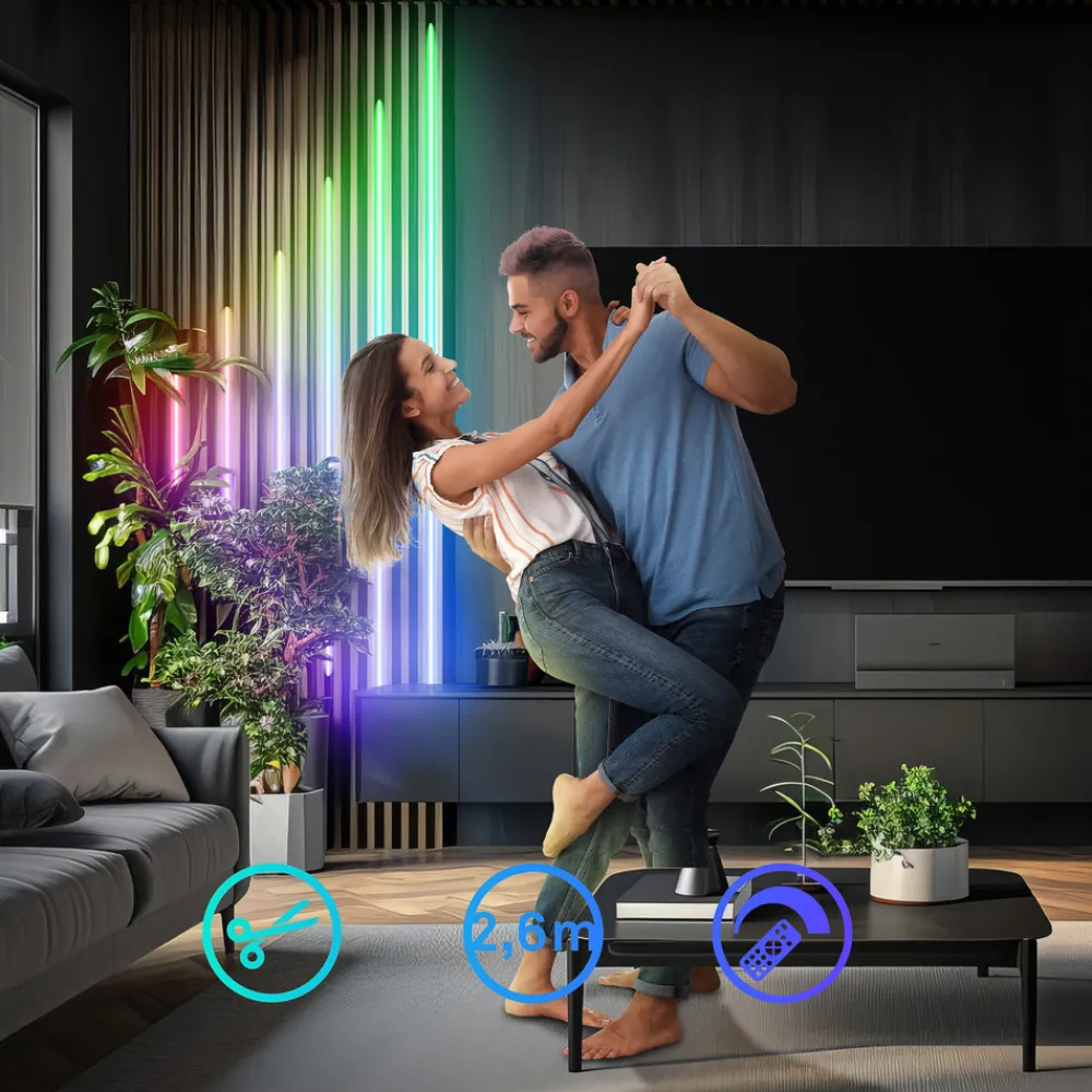 Briloner LED-stripe Pimp your panel, forlengelsessett, RGBW, lengde 2,6 m Best