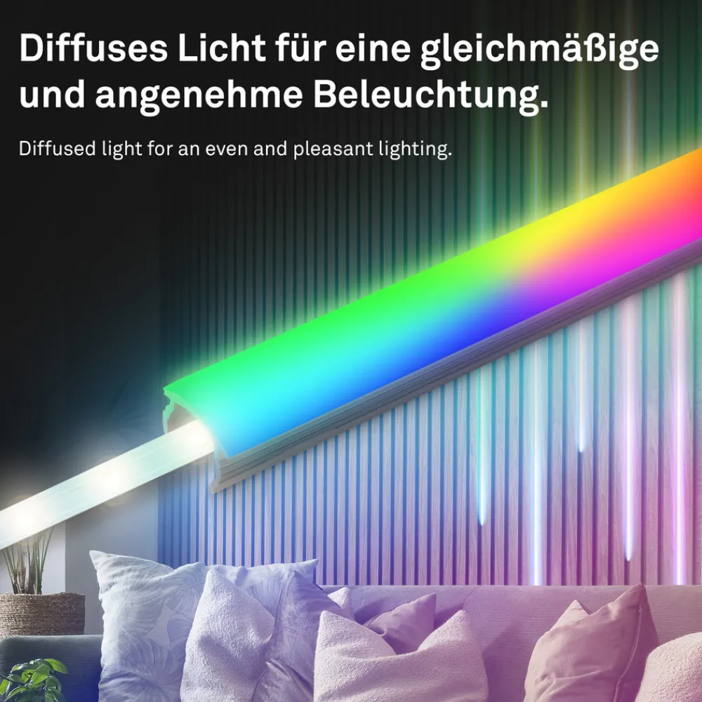 Briloner LED-stripe Pimp your panel, forlengelsessett, RGBW, lengde 2,6 m Best