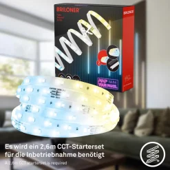 Briloner LED-stripe Pimp your panel, forlengelsessett, CCT, lengde 2,6 m New