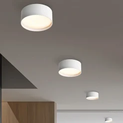 CMD LED-taklampe 9194, Ø 15 cm, hvit, IP44, metall Hot