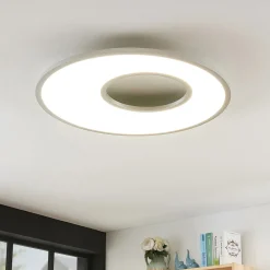 Lucande LED-taklampe Durun, dimbar, CCT, rund, 60 cm New