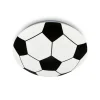 Briloner LED-taklampe Fotball, svart/hvit Ø 27,5cm| Led-Innendørs|Taklamper