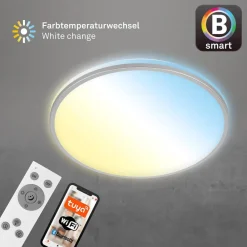 Briloner LED-taklampe Ivy S, dimbar, CCT, Ø 49 cm| Smarthus Belysning