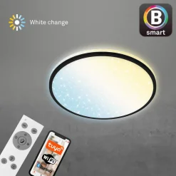 Briloner LED-taklampe Ivy Sky S, stjernedekor, Ø 33 cm Best