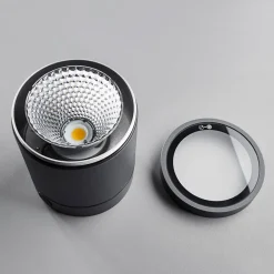 Heitronic LED-taklampe Negro for utebruk| Taklamper Utendørs