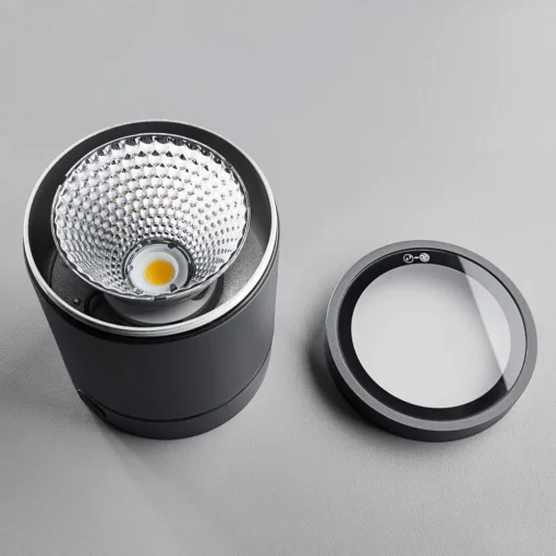 Heitronic LED-taklampe Negro for utebruk| Taklamper Utendørs