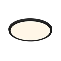 Nordlux LED-taklampe Oja Smart, svart, Ø 29 cm| Smarthus Belysning