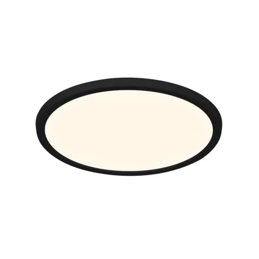Nordlux LED-taklampe Oja Smart, svart, Ø 29 cm| Smarthus Belysning