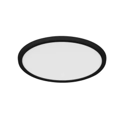Nordlux LED-taklampe Oja Smart, svart, Ø 29 cm| Smarthus Belysning