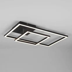 Reality Leuchten LED-taklampe Padella svingbar 4 000 K svart| Led-Innendørs