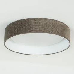 Duolla LED-taklampe Plafond, ledning mørkegrå, Ø 45 cm 3-trinns dimbar Best