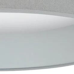 Duolla LED-taklampe Plafond, Soro lysegrå, Ø 45 cm, 3-trinns dimbar| Taklamper