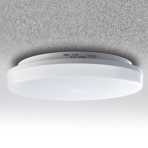 Heitronic LED-taklampe Pronto, kantet, sensor Online