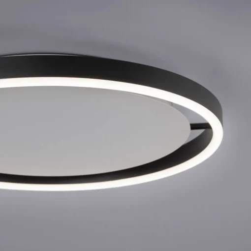 JUST LIGHT. GmbH LED-taklampe Ritus, Ø 39,3 cm, antrasitt| Design- Og Hotellbelysning|Led-Innendørs