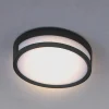 LUTEC LED-taklampe Rola, utendørs, svart, Ø 18 cm Hot