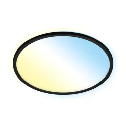 Briloner LED-taklampe Slim S dimbar CCT svart Ø 29 cm New