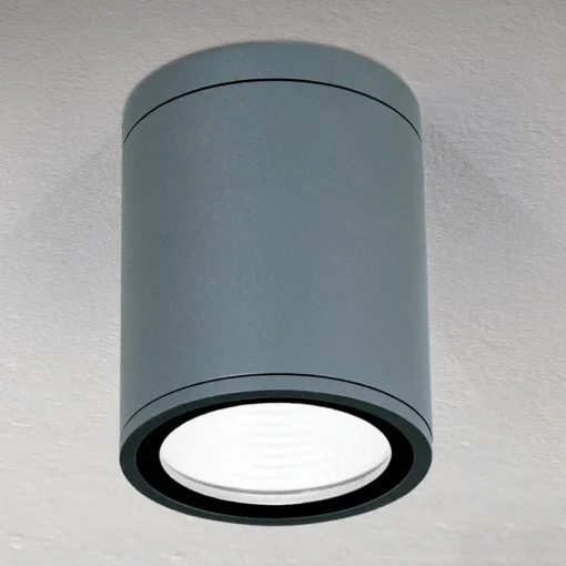 ORION LED-taklampe Sputnik IP65 Ø 9cm antrasitt Best