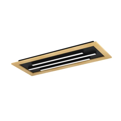 EGLO LED-taklampe Tirrenara, fjernkontroll, 78x31cm Discount