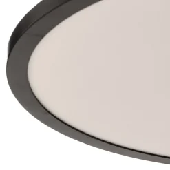 Brilliant LED-taklampe Tuco CCT, dimbar, svart Ø 50 cm| Design- Og Hotellbelysning|Led-Innendørs