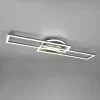 Reality Leuchten LED-taklampe Twister roterbar fjernkontroll nikkel Sale