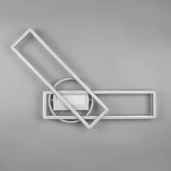 Reality Leuchten LED-taklampe Twister roterbar fjernkontroll nikkel Sale