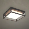 Trio Lighting LED-taklampe Witham IP54, CCT, antrasitt, utendørs Outlet