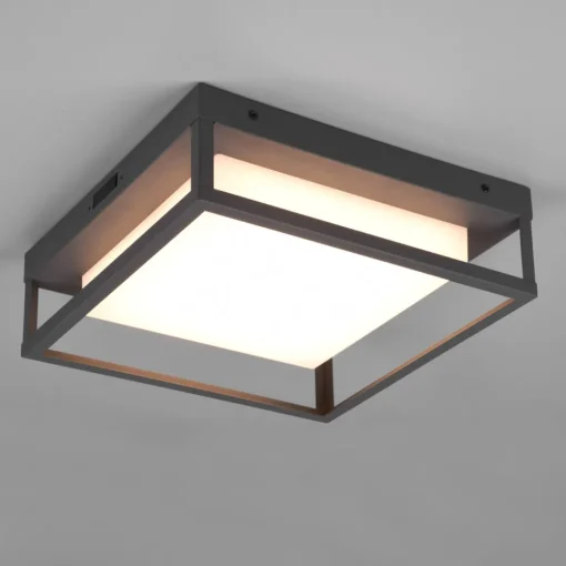 Trio Lighting LED-taklampe Witham IP54, CCT, antrasitt, utendørs Outlet
