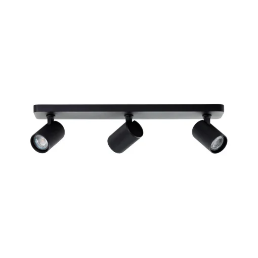 Brilliant LED-takspot Marty, lengde 53 cm, sandsvart, 3 lys. New