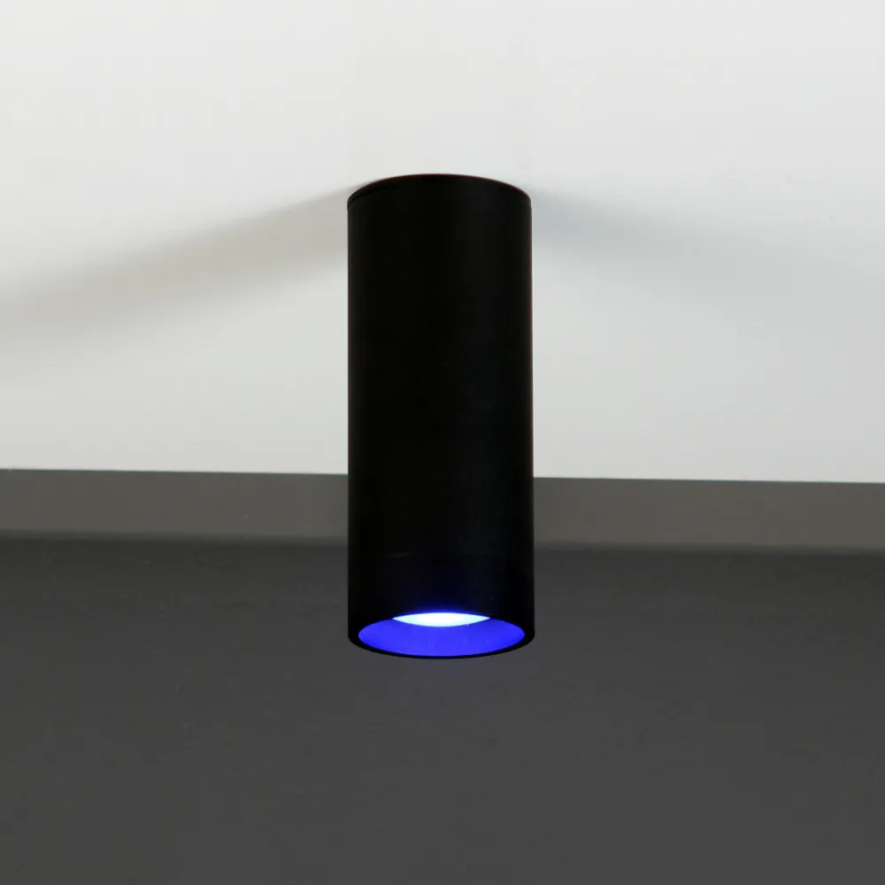 LUTEC LED-takspot Stag, CCT og RGBW, svart Online