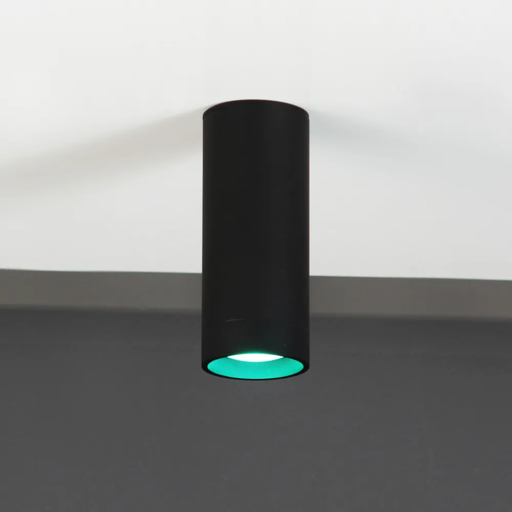 LUTEC LED-takspot Stag, CCT og RGBW, svart Online