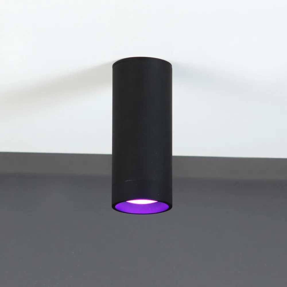 LUTEC LED-takspot Stag, CCT og RGBW, svart Online