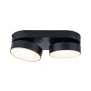 LUTEC LED-takspot Stanos, CCT, 2 lyskilder, svart| Smarthus Belysning