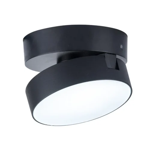 LUTEC LED-takspot Stanos, CCT, 1 lyskilde, svart| Smarthus Belysning