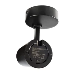 Deko-Light LED-takstrahler Lucea, justerbar, 15 W svart Clearance