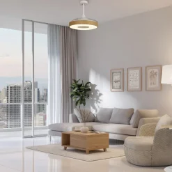 Mantra Iluminación LED-takvifte Coin Mini tre DC stille Ø 91 cm CCT Sale