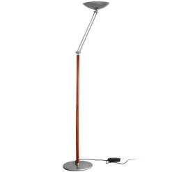 Aluminor LED-uplight Lib V, høydejusterbar, sølv Clearance