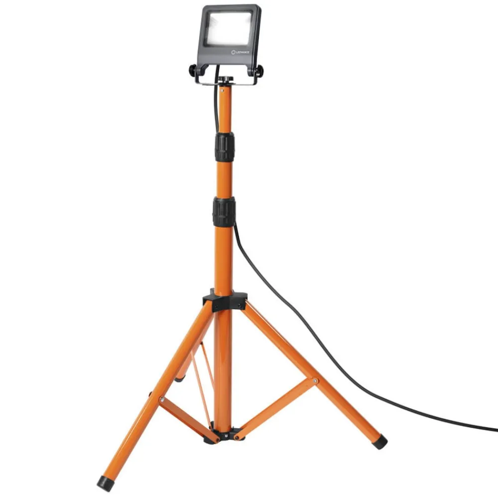 LEDVANCE Arbeidslykt med stativ LED-konstruksjonslyskaster 1fl 20W| Teknisk Lys