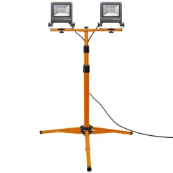 LEDVANCE Arbeidslyskaster med stativ LED-konstruksjonslyskaster 2x30W Hot