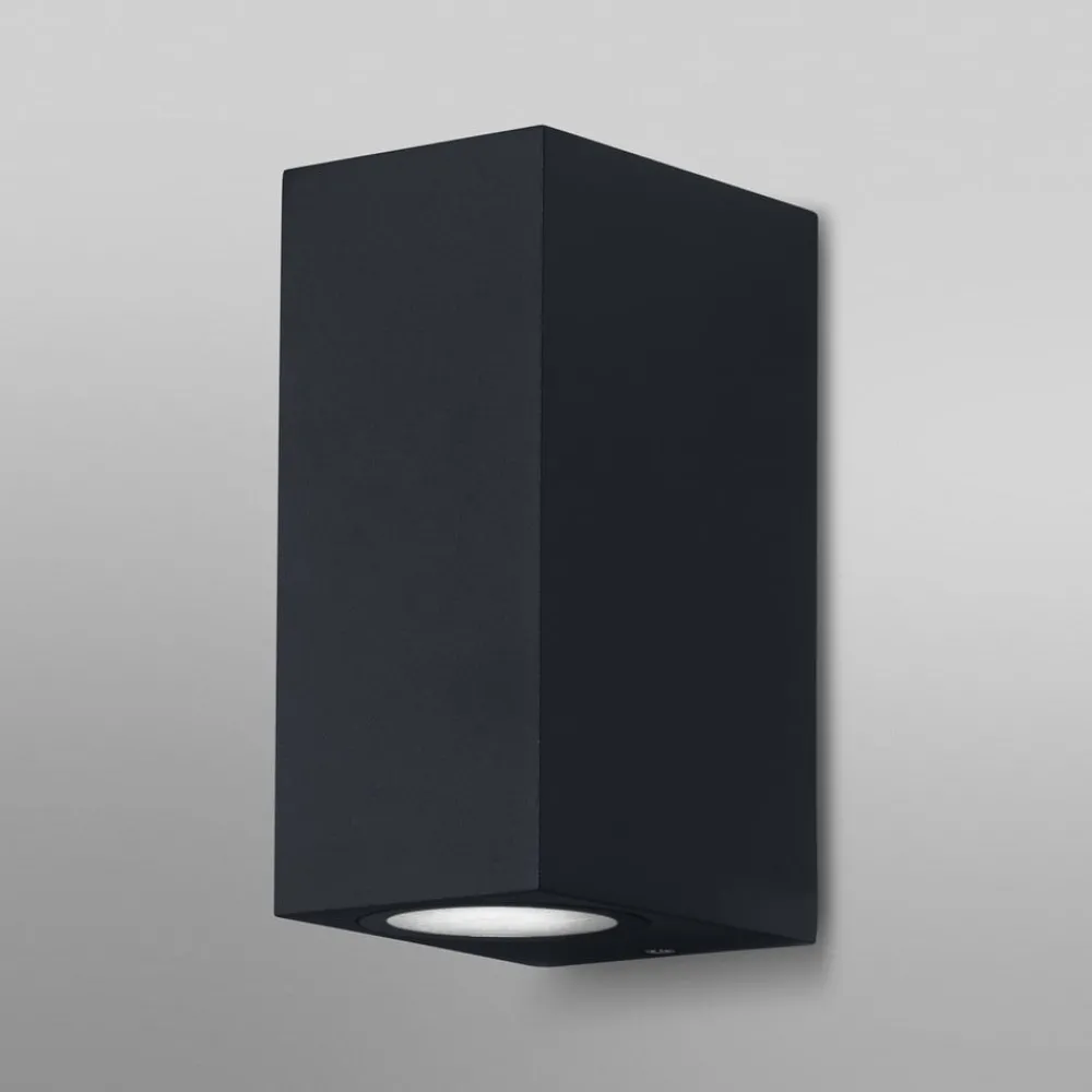 LEDVANCE Endura Classic Square up/down svart| Vegglamper Utendørs
