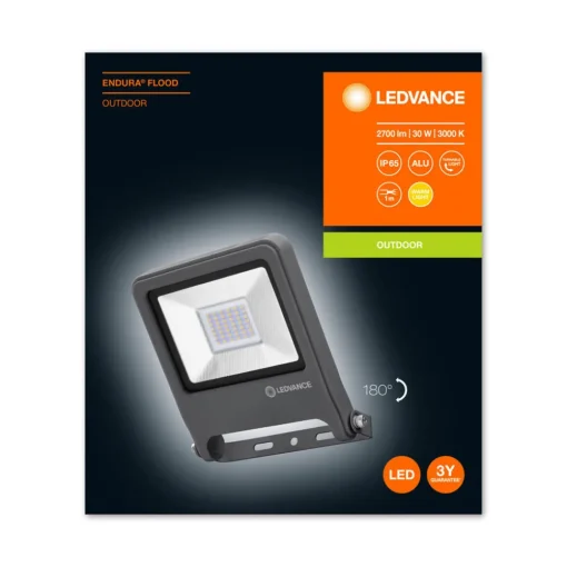 LEDVANCE Endura Floodlight utendørs LED-spot 30 W Clearance