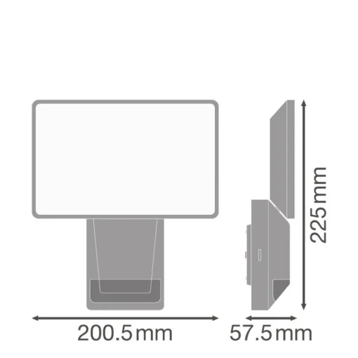 LEDVANCE Endura Pro Flood Sensor LED spot 27W hvit Clearance