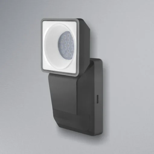 LEDVANCE Endura Pro Spot Sensor LED-spot 8 W grå| Vegglamper Med Sensor|Utespotter