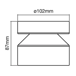 LEDVANCE Endura Style Cylinder LED-taklampe Outlet